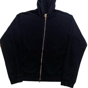 Nike Vintage Navy Check Zip Up